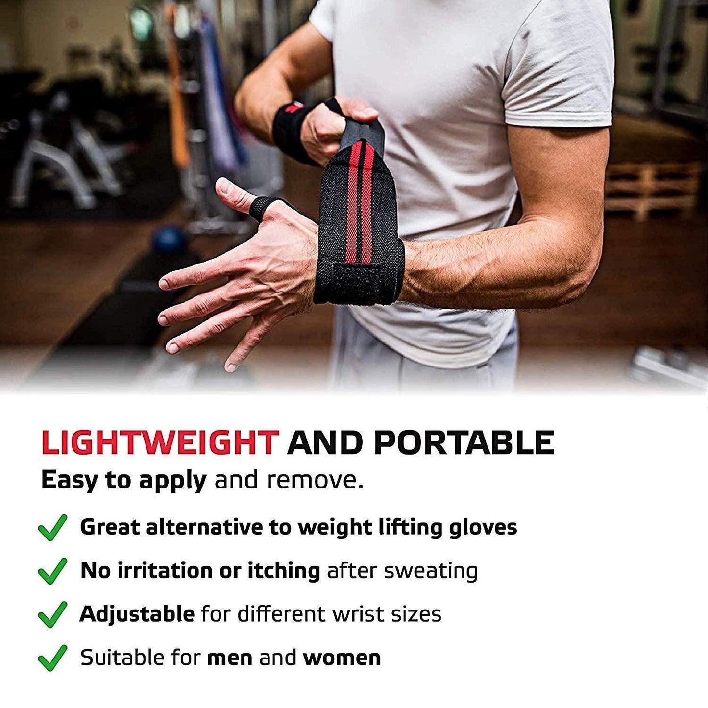 Wrist Band Straps With Thumb Loop