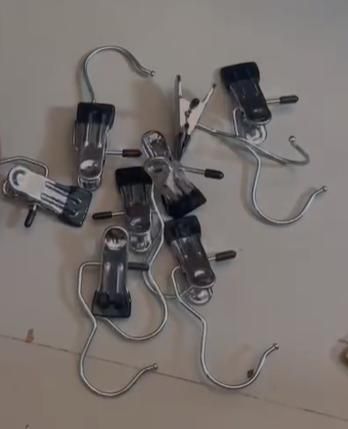 Laundry Hook Boot Hold Clips Pack of 10