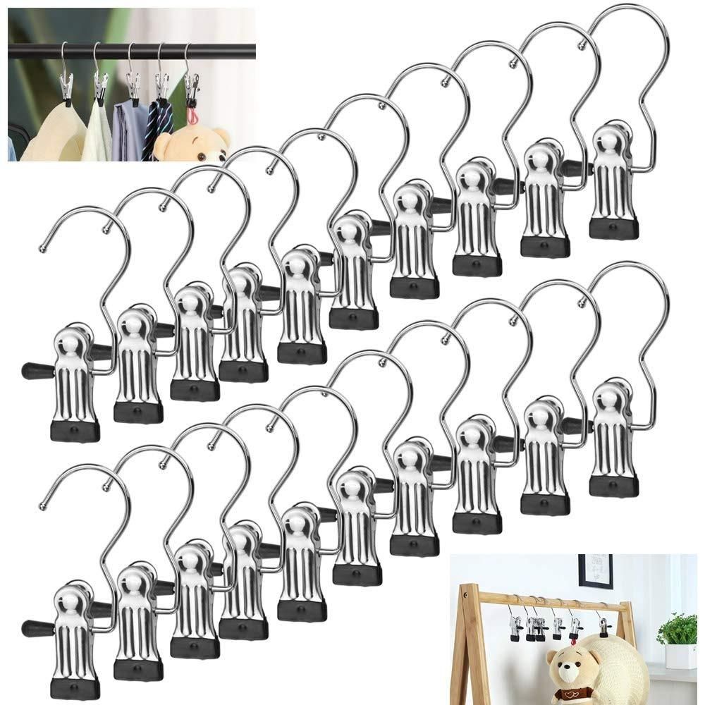 Laundry Hook Boot Hold Clips Pack of 10