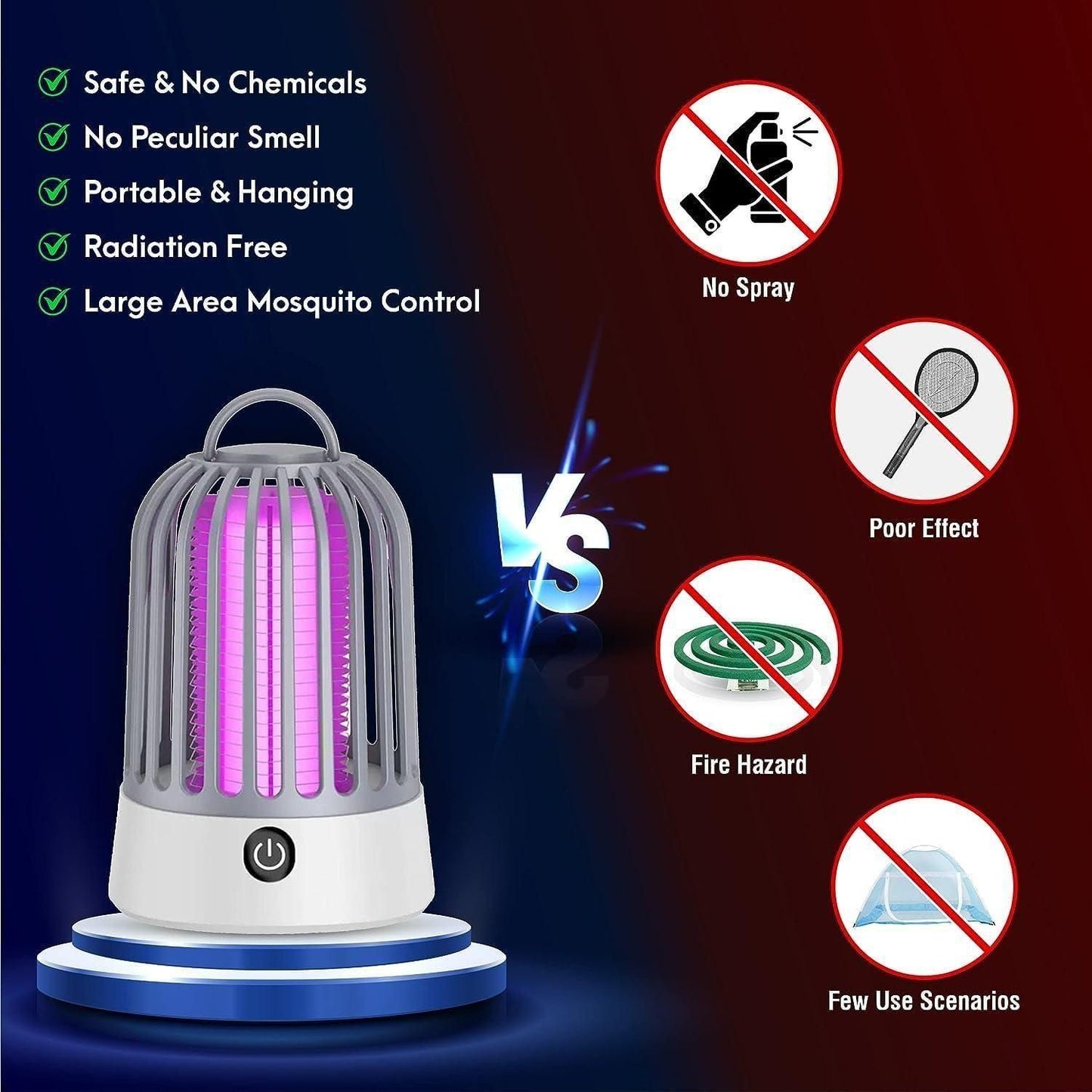 Mosquito Trap Electric Led Mosquito